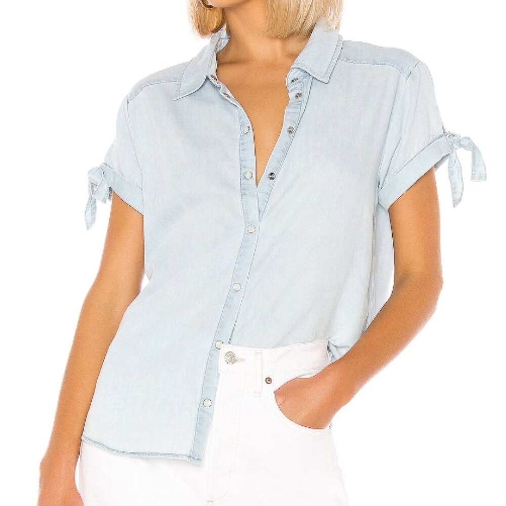 PAIGE Avery Shirt in Cadie